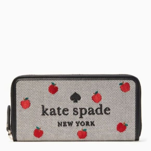 Kate Spade* Ella Large Apple Continental Wallet